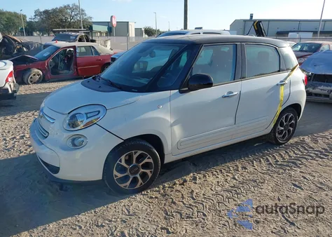 2015 Fiat 500L Easy из США, поврежденный, VIN ZFBCFABH4FZ030081